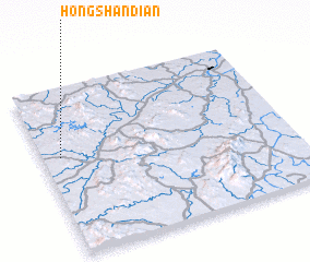3d view of Hongshandian