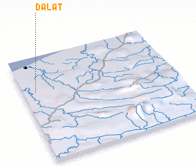 3d view of Dalat