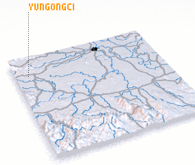 3d view of Yungongci
