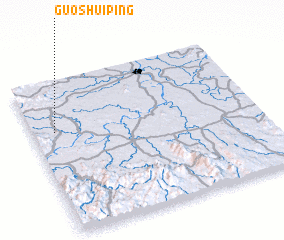 3d view of Guoshuiping