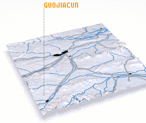 3d view of Guojiacun