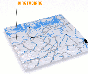 3d view of Hongtuqiang