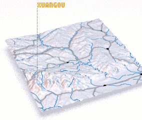 3d view of Xuangou