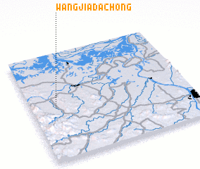 3d view of Wangjiadachong