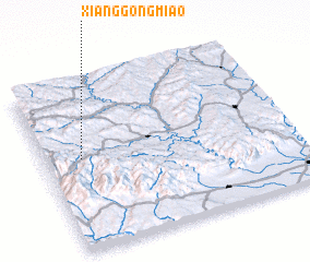 3d view of Xianggongmiao