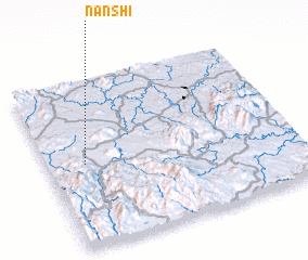 3d view of Nanshi