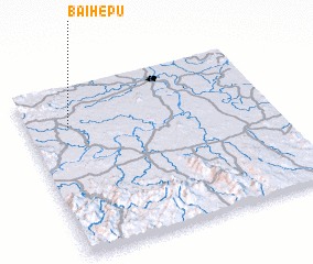 3d view of Baihepu