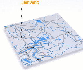 3d view of Jianyang