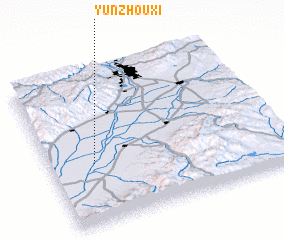 3d view of Yunzhouxi