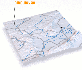 3d view of Dingjiayao