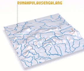 3d view of Rumah Pulau Sengalang