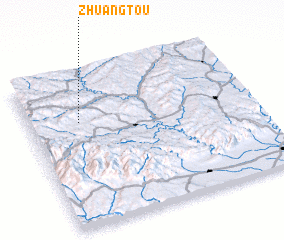 3d view of Zhuangtou