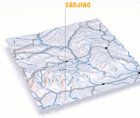 3d view of Sanjiao