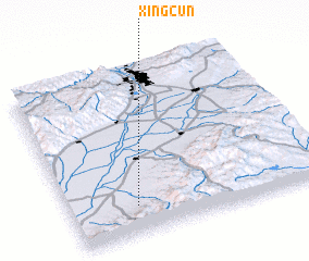 3d view of Xingcun