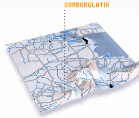 3d view of Sumberglatik