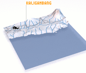 3d view of Kaligambang