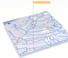 3d view of Rumah Akom