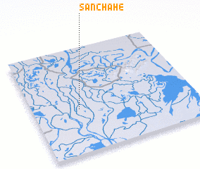 3d view of Sanchahe