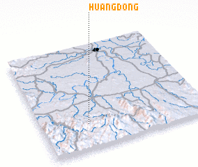 3d view of Huangdong