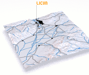 3d view of Licun