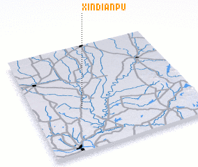 3d view of Xindianpu