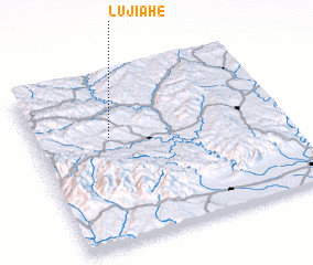 3d view of Lüjiahe