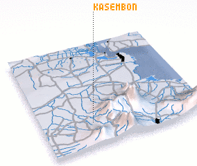 3d view of Kasembon