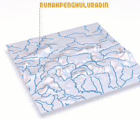 3d view of Rumah Penghulu Radin