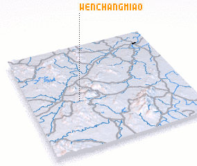 3d view of Wenchangmiao