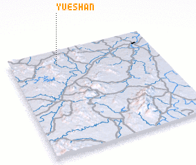 3d view of Yueshan