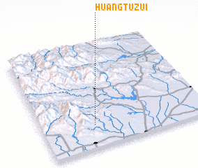 3d view of Huangtuzui