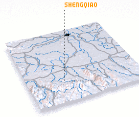 3d view of Shengqiao