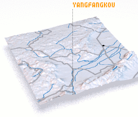 3d view of Yangfangkou