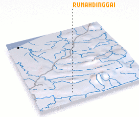 3d view of Rumah Dinggai