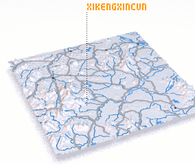 3d view of Xikengxincun