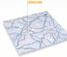 3d view of Zhongsha