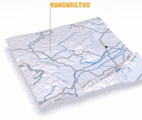 3d view of Mahuangtou