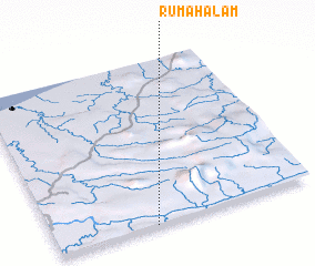 3d view of Rumah Alam