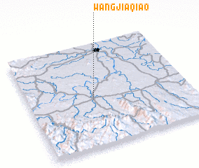 3d view of Wangjiaqiao