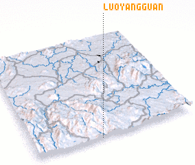 3d view of Luoyangguan