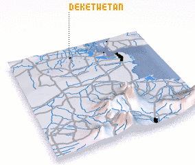 3d view of Deket-wetan