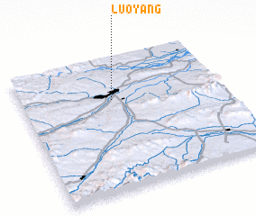 3d view of Luoyang