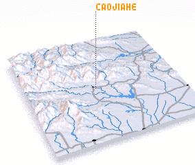 3d view of Caojiahe