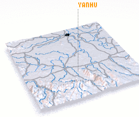 3d view of Yanhu