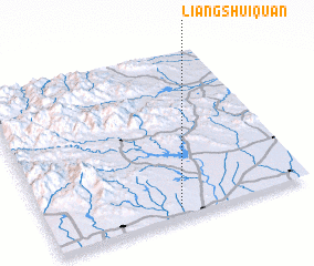 3d view of Liangshuiquan