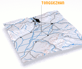 3d view of Tonggezhan