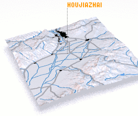 3d view of Houjiazhai