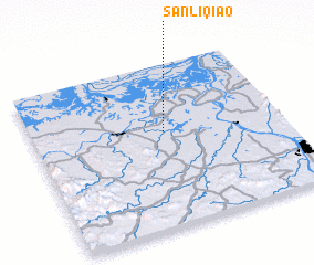 3d view of Sanliqiao