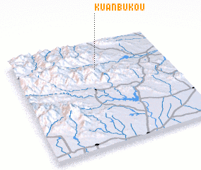 3d view of Kuanbukou