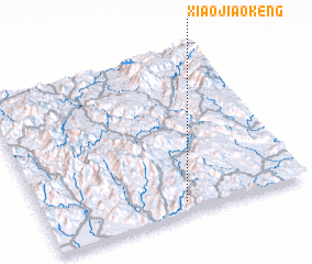 3d view of Xiaojiaokeng